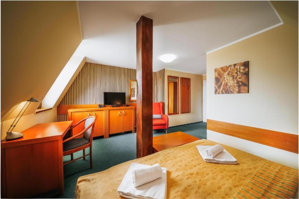 Hotel U Leva Levoča Dış mekan fotoğraf